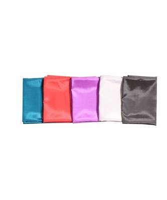 Multicolor Silk unstitched Solid 5 Blouse PIECES 2
