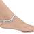 Alloy Silver Plated Indian Traditional Ethnic Fancy Anklets