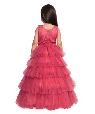 pink net  Gown 5