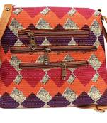 Ffc Stylish Sling Cotton Bag For Womnan And Girls