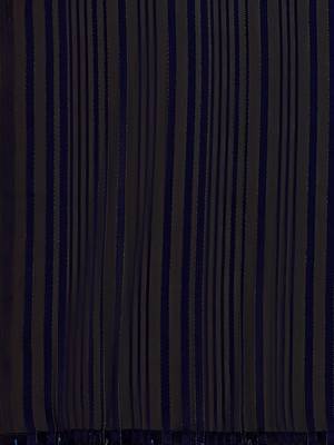 Blue woven silk blend saree with blouse 3