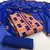 Orange Embroidered Chanderi Salwar