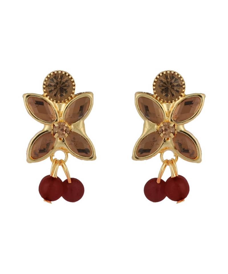 Traditional Maroon Pearl Kundan Choker With Earring Maangtika