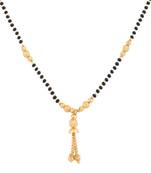 Gold Emerald antique gold Alloy   Mangalsutra