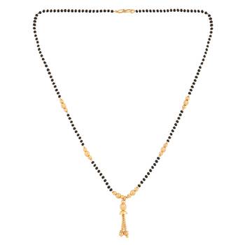 Gold Emerald antique gold Alloy   Mangalsutra 2