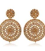 Oxidised Silver German Exquisite Trendy bollywood Earring for Women and Girls