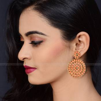 Oxidised Silver German Exquisite Trendy bollywood Earring for Women and Girls 3