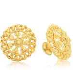 Traditional 1gm Gold South Screw Back Alloy Gold and Micron Plated Stud Earring