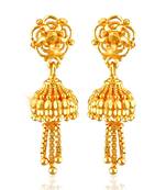 Traditional Jhumki Alloy Gold and Micron Plated Jhumki Earring