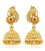 Traditional Jhumki Alloy 1 Gm Gold and Micron Plated Jhumki Earring for Women and Girls