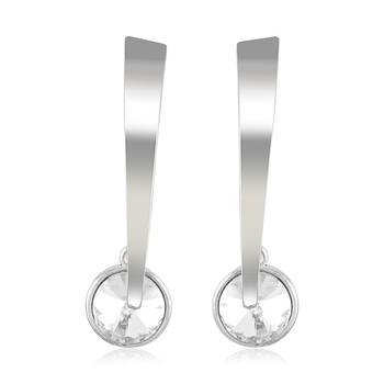 Fancy wear CZ Gold Plated alloy Drop Earring for Women and Girls ( Pack of 1 pair Earring) 1