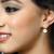 Valentine Gift CZ Gold Plated alloy Drop Earring for Women and Girls
