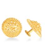 Traditional wear Gold Plated alloy Stud Earring for Women and Girls