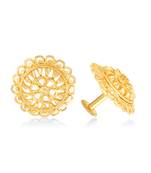 Traditional wear Gold Plated alloy Stud Earring for Women and Girls