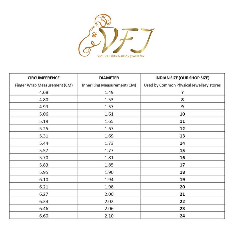 Gold Plated Alloy and Cubic Zirconia Dua Heart Ring for Women & Girls