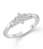 Incredible Rhodium Plated  CZ Ring  for Women