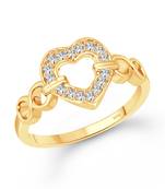 Silver Plated Classic Proposal Heart  Ring for Women Girls Valentine Gift