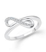 Silver Plated Classic Proposal Heart  Ring for Women Girls Valentine Gift