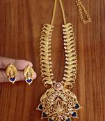 Blue agate necklaces