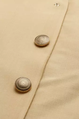 Printed Chanderi Jacket