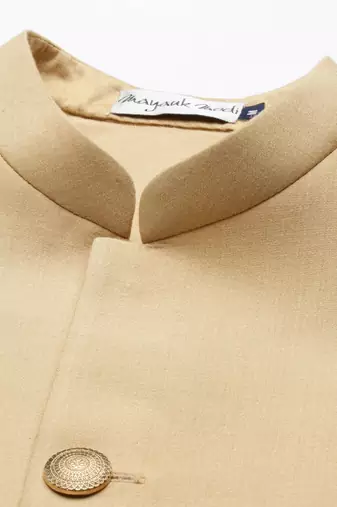 Printed Chanderi Jacket