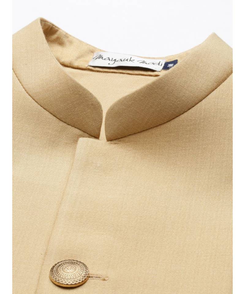 Printed Chanderi Jacket