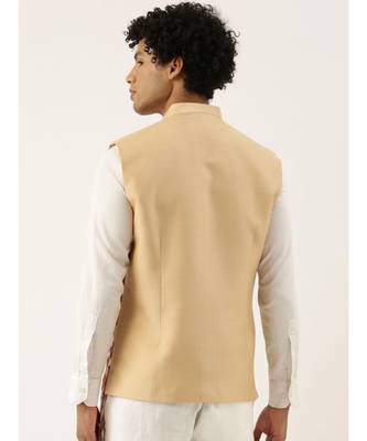 Printed Chanderi Jacket 6