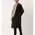 Black Grey Drape Kurta Set
