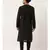 Black Grey Drape Kurta Set