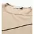 Beige Blue Malai Cotton Short Kurta