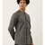 Grey Malai Cotton Short Kurta