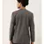 Grey Malai Cotton Short Kurta