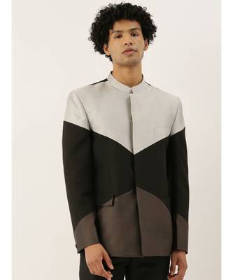 Tri Color Cotton Bandhgala 1