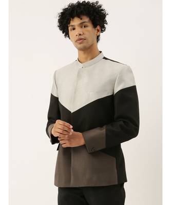 Tri Color Cotton Bandhgala 5