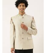 Chanderi Linen Shimmer Jacket