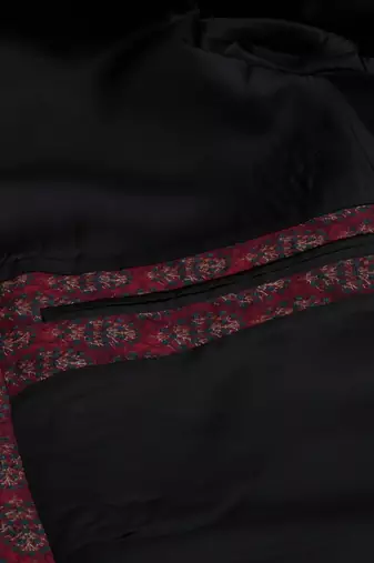 Classic Maroon Printed Jacket