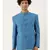 Blue Classic Cotton Bandhgala