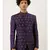 Ikat Purple Bandhgala