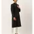 Black Classic Cut Away Sherwani