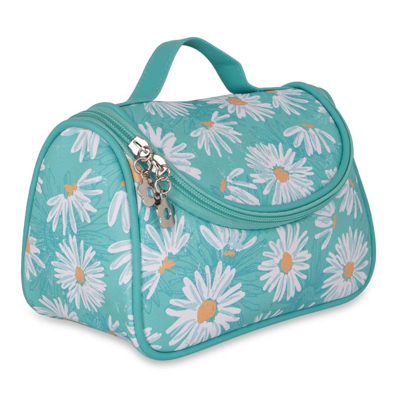 NFI essentials Floral Print Cosmetics Pouch Makeup Pouch Vanity Case Jewellery Pouch  (Pack of 4)