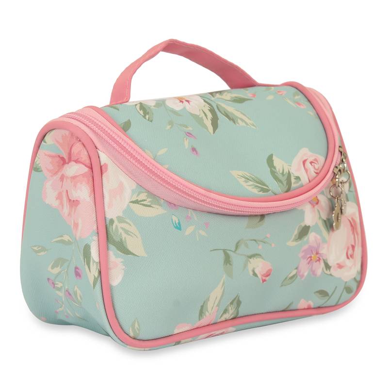 NFI essentials Floral Print Cosmetics Pouch Makeup Pouch Vanity Case Jewellery Pouch  (Pack of 4)