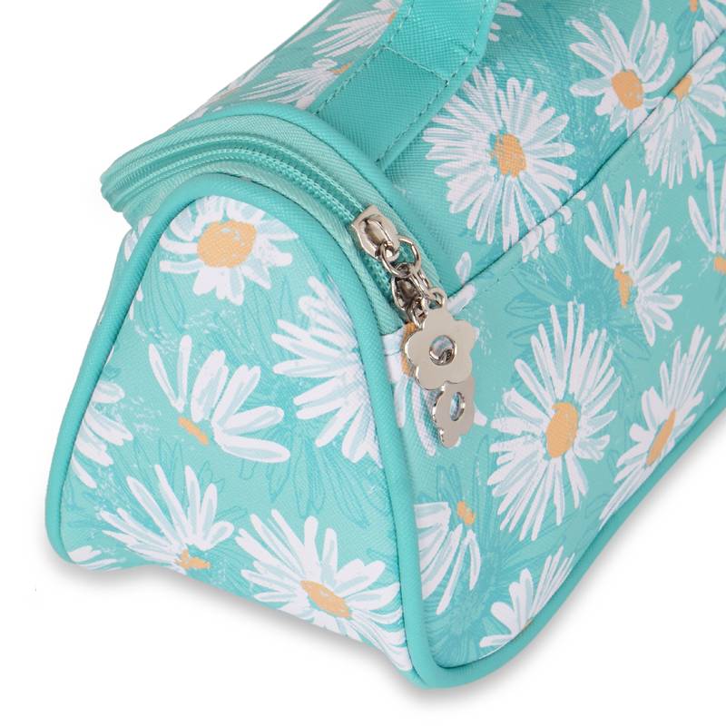 NFI essentials Floral Print Cosmetics Pouch Makeup Pouch Vanity Case Jewellery Pouch  (Pack of 5)