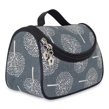 NFI essentials Floral Print Cosmetics Pouch Makeup Pouch Vanity Case Jewellery Pouch  (Pack of 5) 2