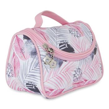 NFI essentials Floral Print Cosmetics Pouch Makeup Pouch Vanity Case Jewellery Pouch  (Pack of 5) 2