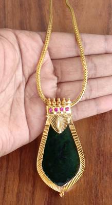 Green agate pendants 2