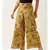 Chanderi Yellow Printed Palazzo