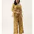 Chanderi Yellow Printed Palazzo