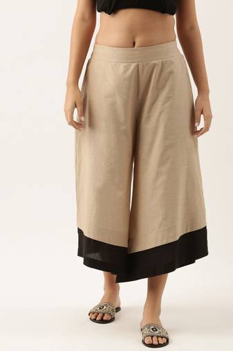 Malai Cotton Beige Pants