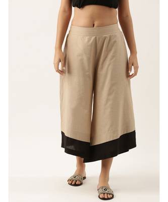 Malai Cotton Beige Pants 1
