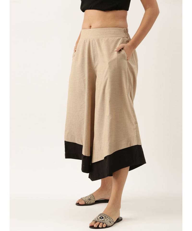 Malai Cotton Beige Pants